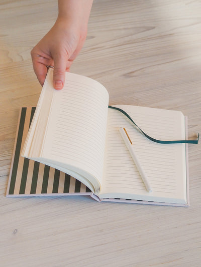 Studious Dogs Embroidered Journal