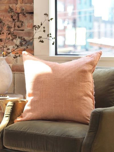 Lina Terracotta Pillow | 24x24 - The Cross Decor & Design