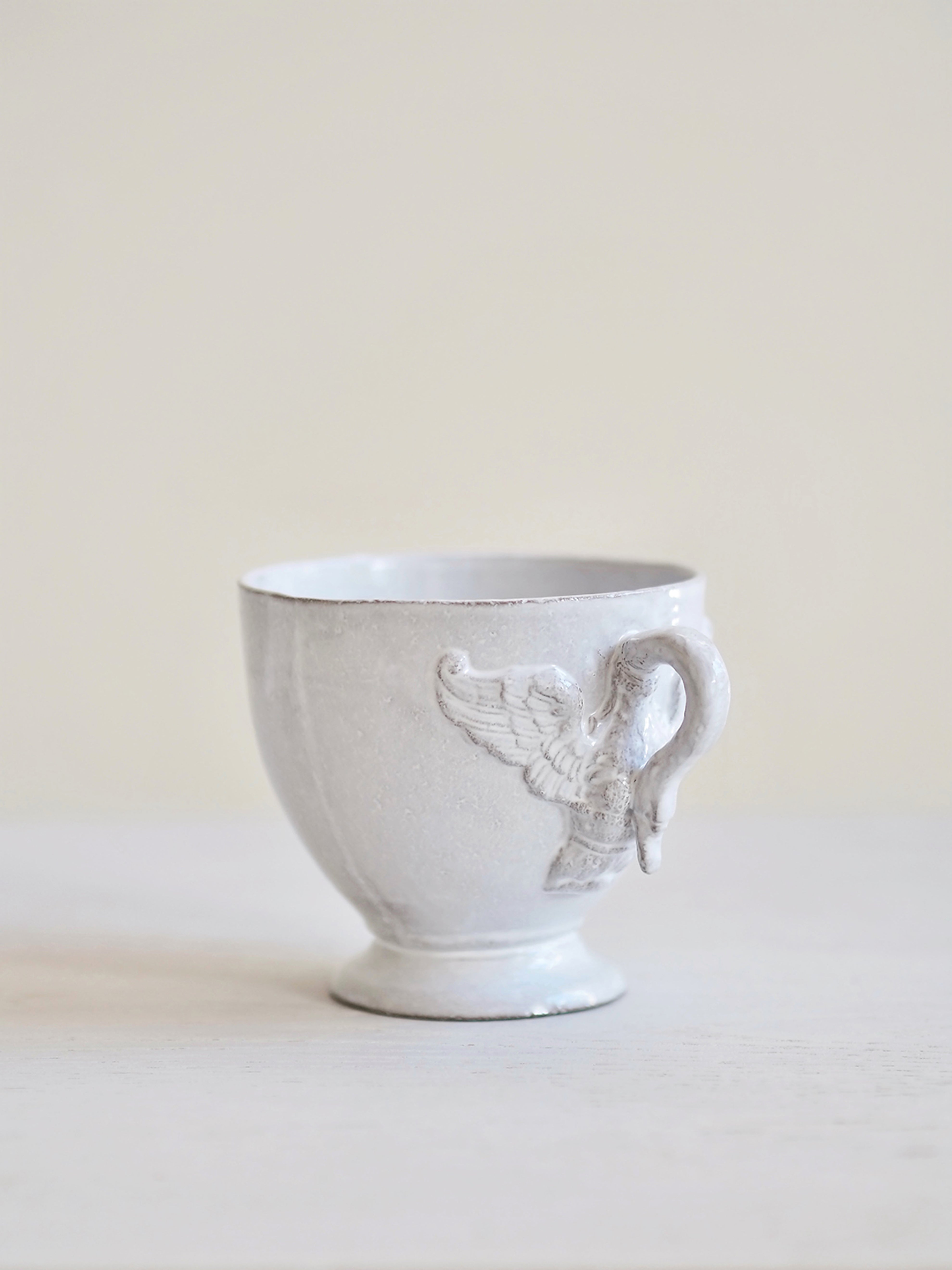 Astier de Villatte | Cygne Tea Cup | The Cross Decor & Design