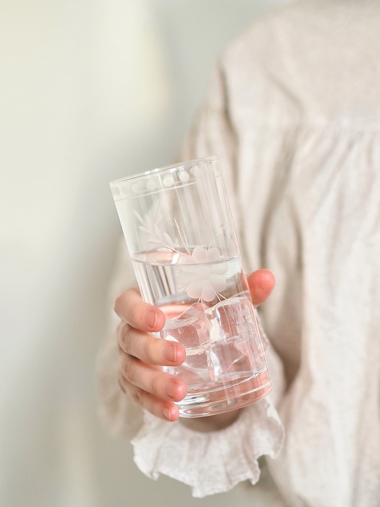 Belle Fleur Highball Glass - The Cross Decor & Design