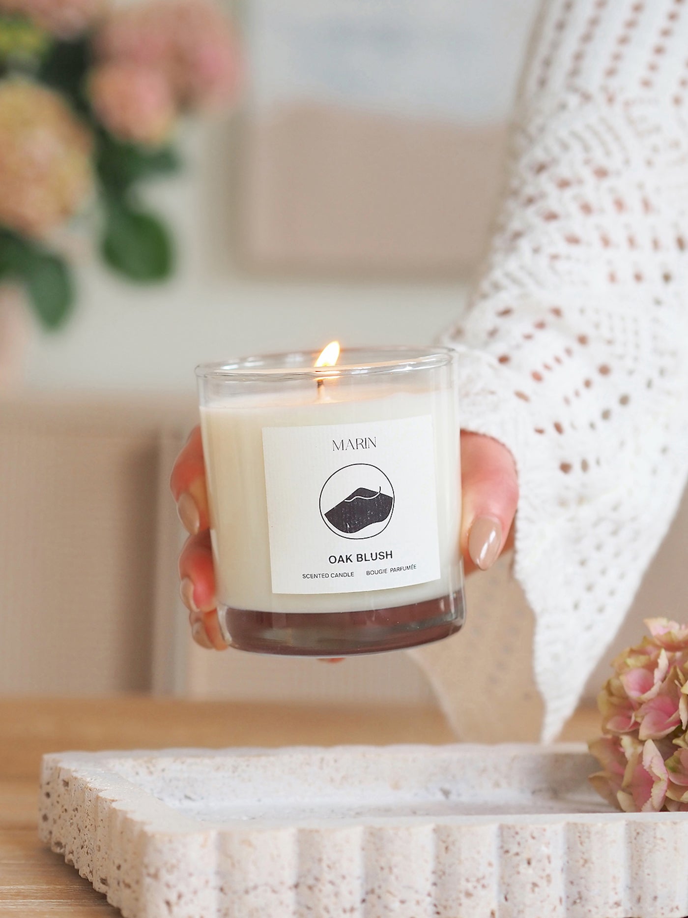 Oak Blush Candle - The Cross Decor & Design