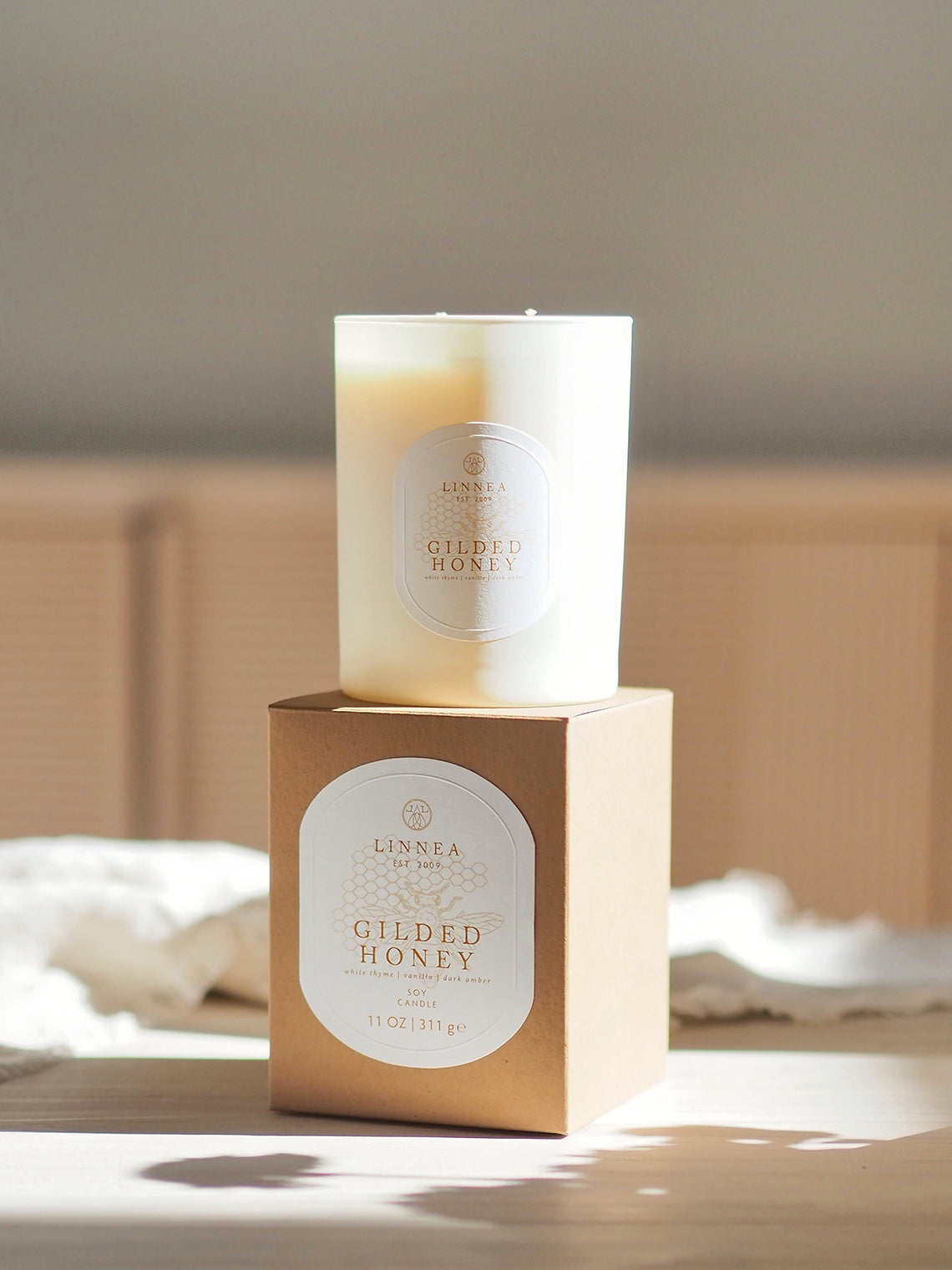 Gilded Honey 2 Wick Candle