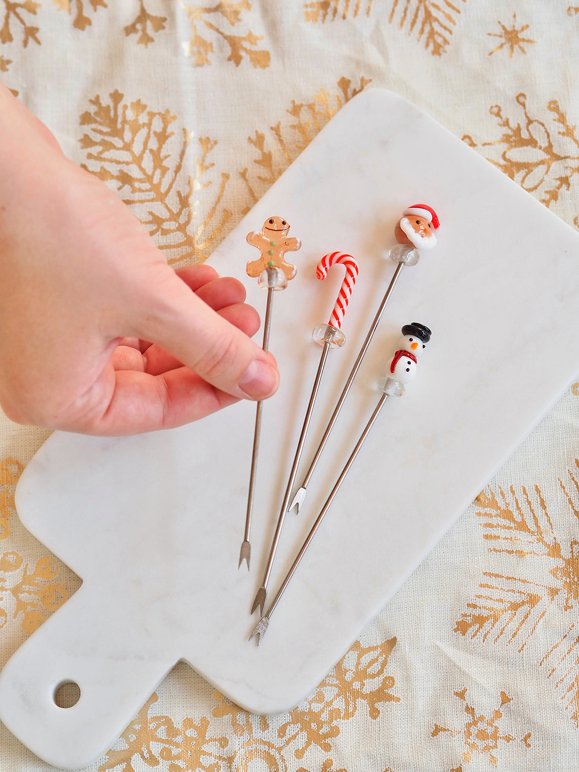 Holiday Icon Cocktail Picks Set