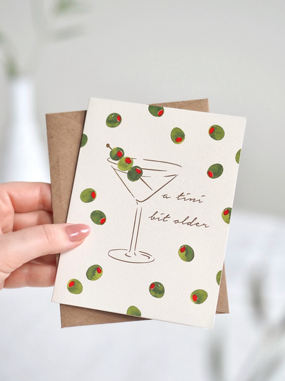 Tini Bit Older Birthday Card