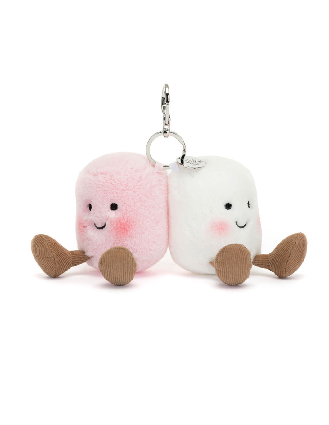 Jellycat Amuseables Pair of Marshmallows Bag Charm