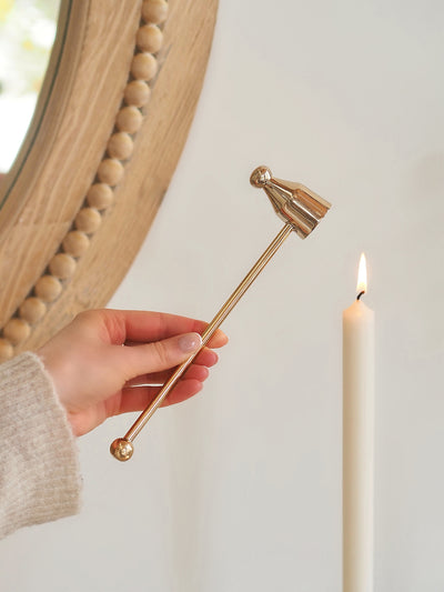 Luxury Gold Candle Snuffer - The Cross Decor & Design