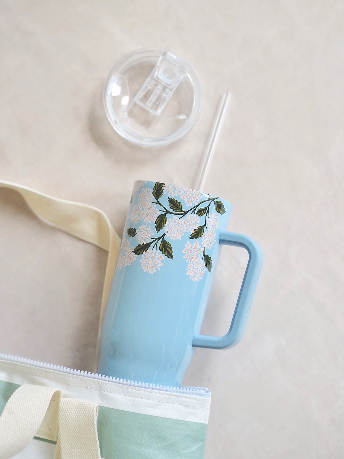 Blue Hydrangea Cruiser 40oz - The Cross Decor & Design