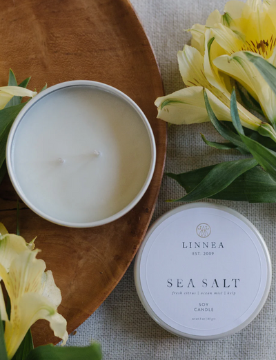 Sea Salt Petite Candle - The Cross Decor & Design