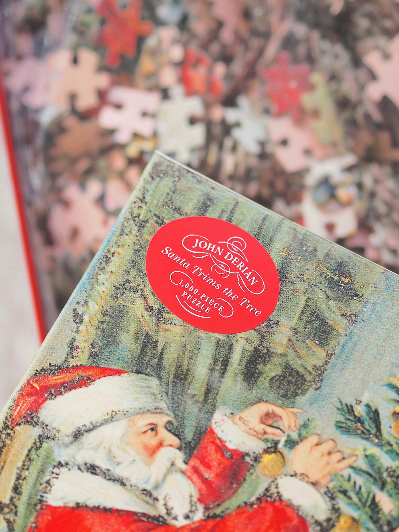John Derian Santa 1000 Piece Puzzle