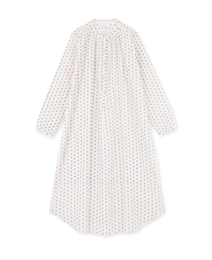 Chloé Long Night Dress Blue - The Cross Decor & Design