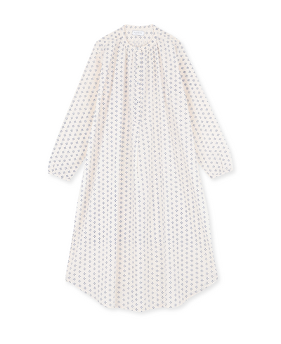 Chloé Long Night Dress Blue - The Cross Decor & Design