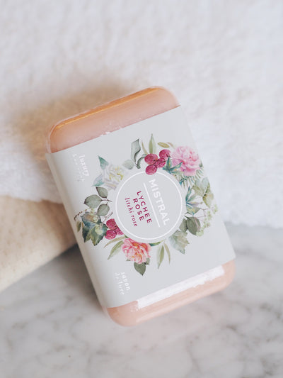 Lychee Rose Classic Bar Soap - The Cross Decor & Design
