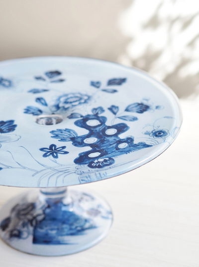Delft #13 Cake Pedestal - The Cross Decor & Design