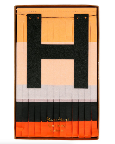 Halloween Fringe Garland - The Cross Decor & Design