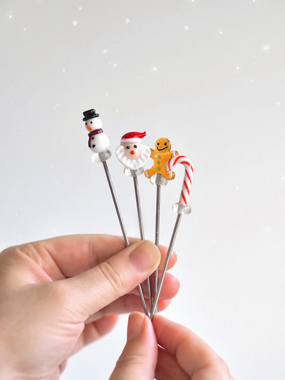 Holiday Icon Cocktail Picks Set