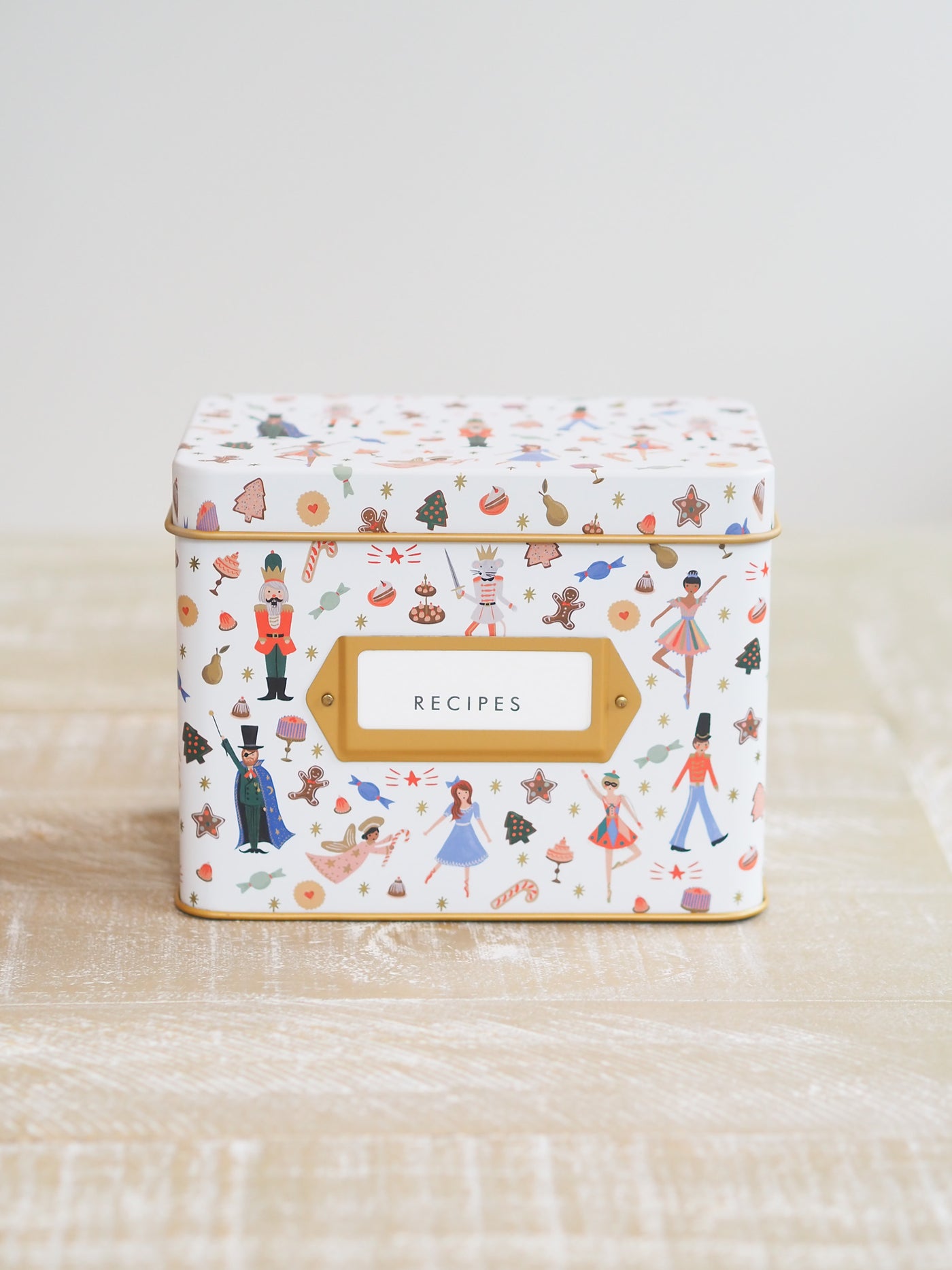 Nutcracker Recipe Tin