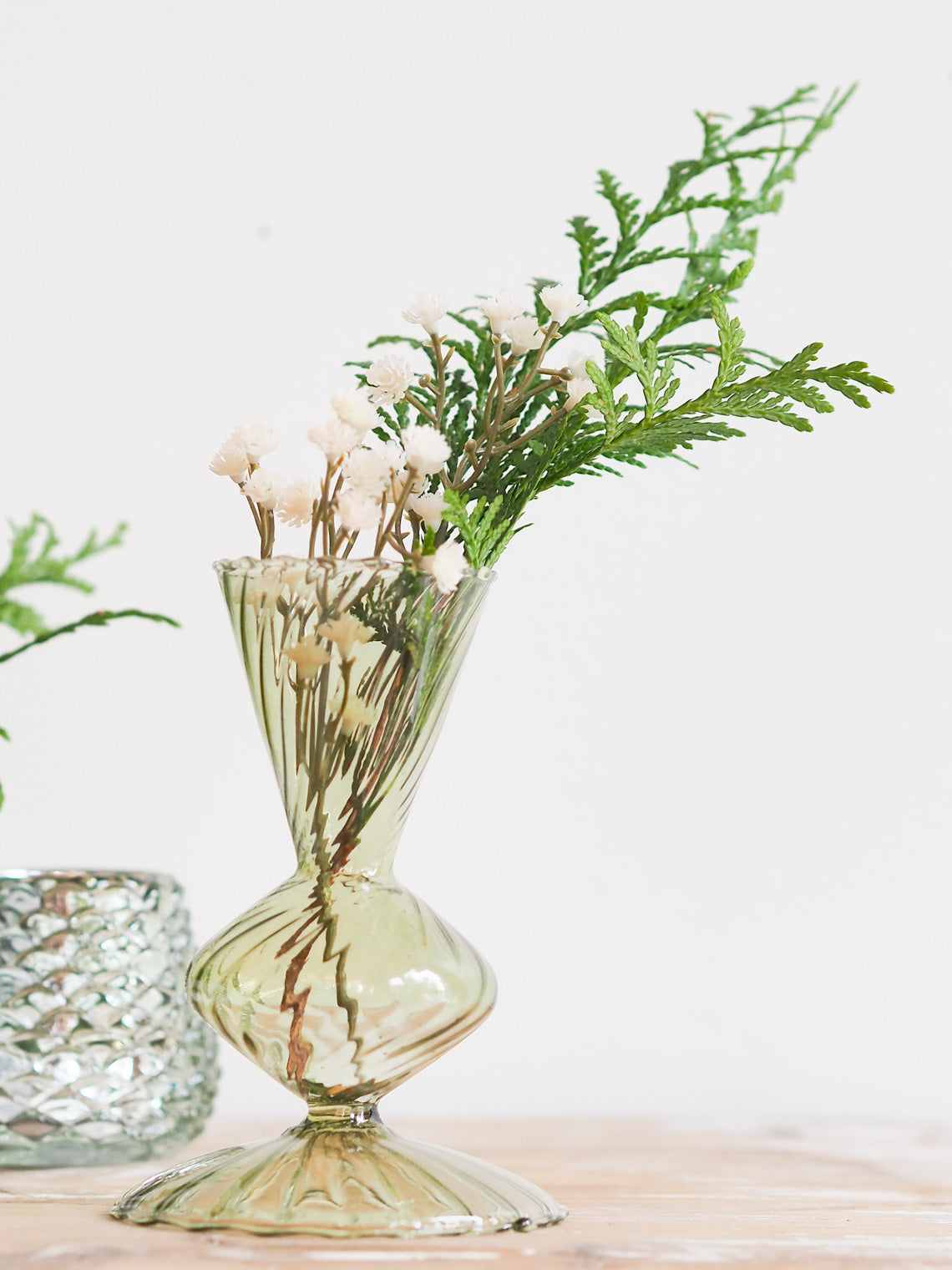 Verdi Swirl Vase - The Cross Decor & Design