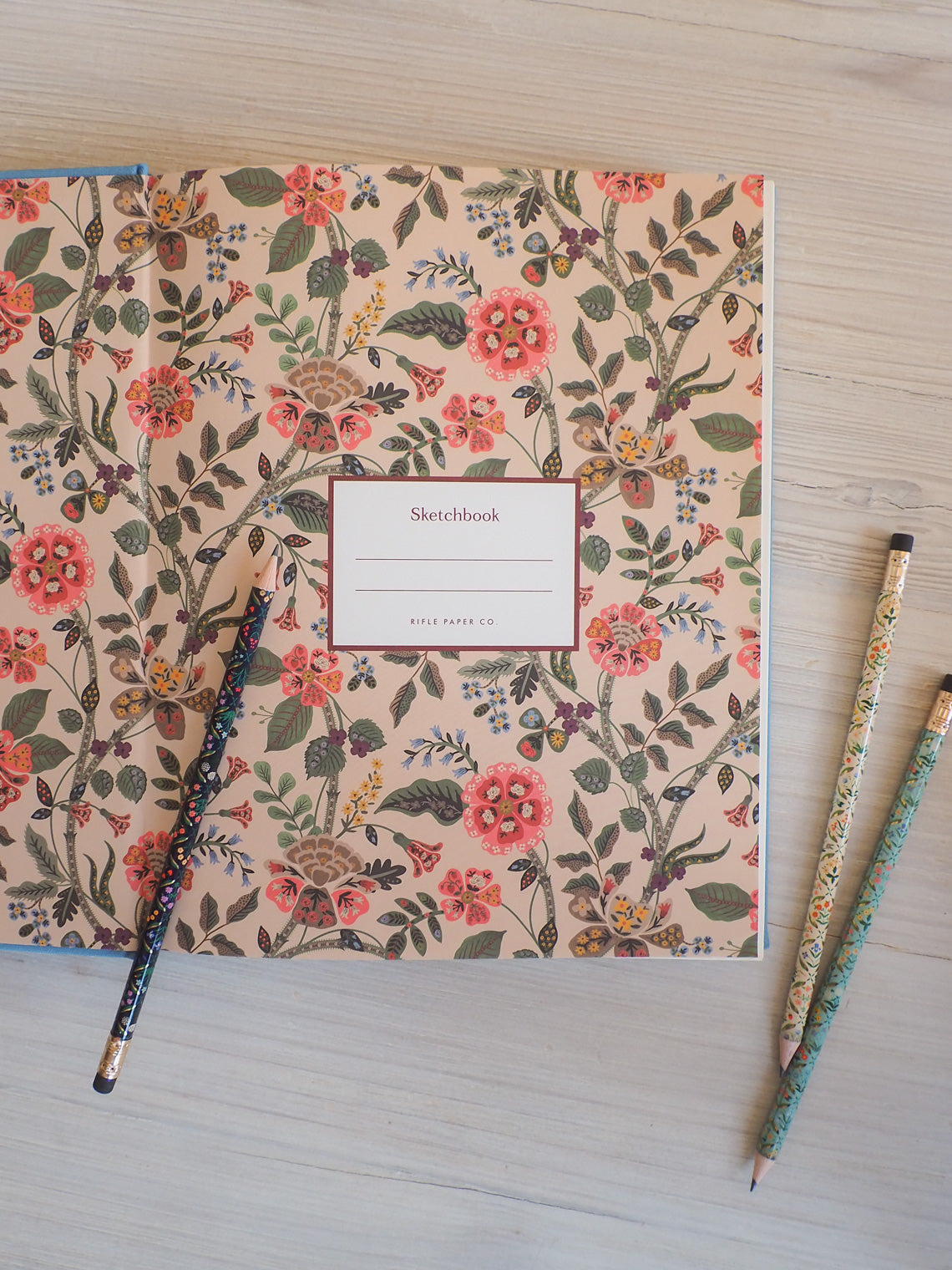 Gracie Embroidered Sketchbook