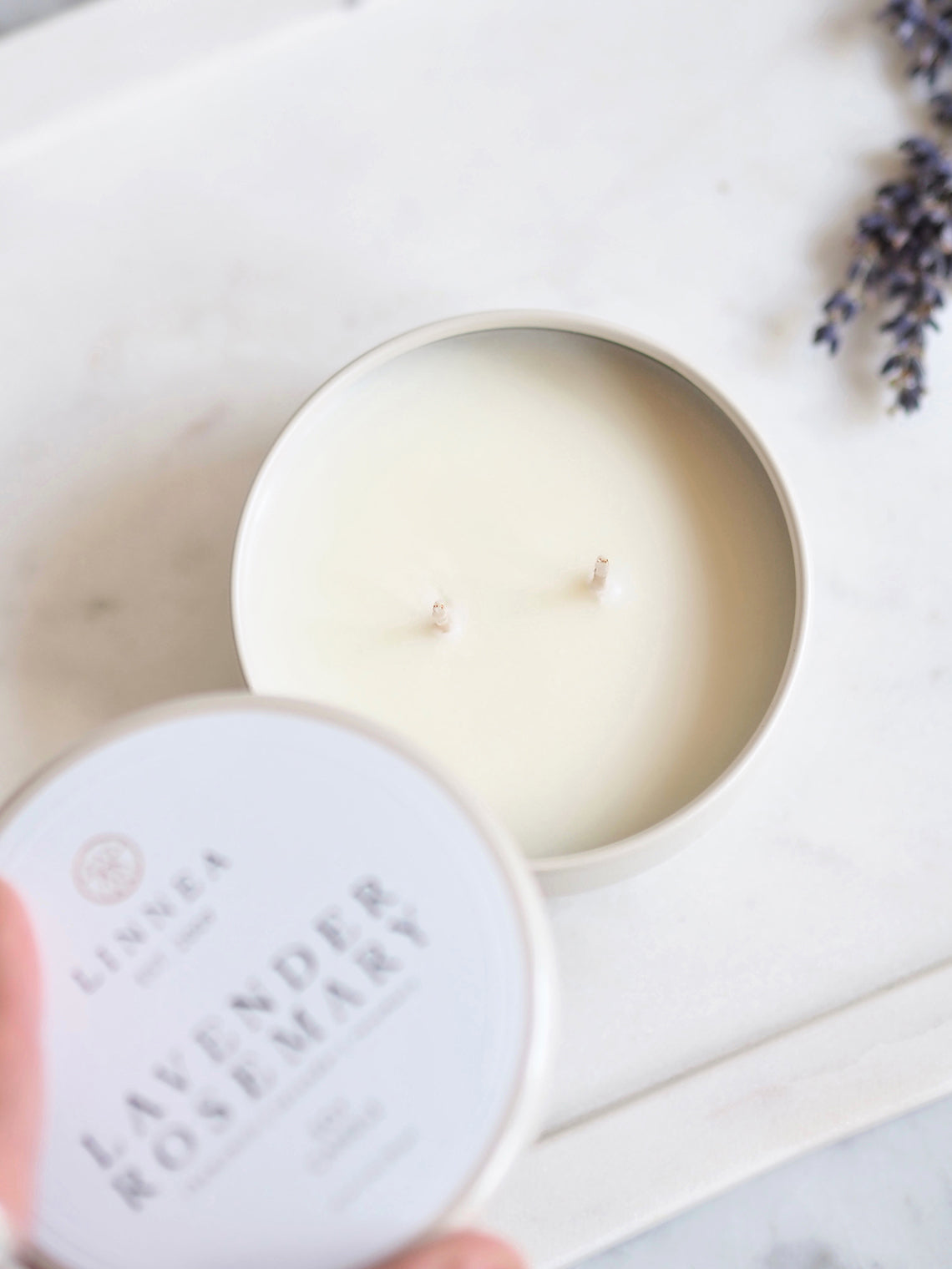 Lavender Rosemary Petite Candle - The Cross Decor & Design