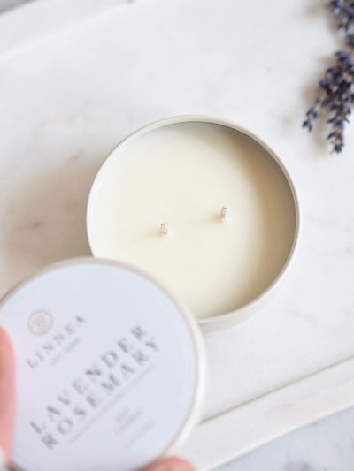 Lavender Rosemary Petite Candle - The Cross Decor & Design