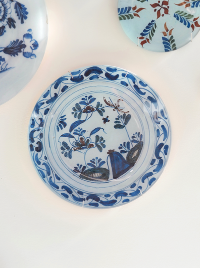 Delft #6 Plate - The Cross Decor & Design