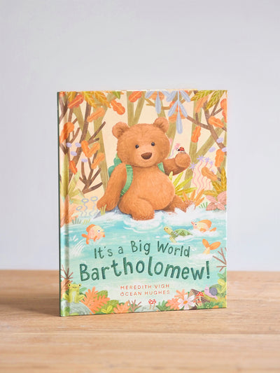 Jellycat It's a Big World Bartholomew Book