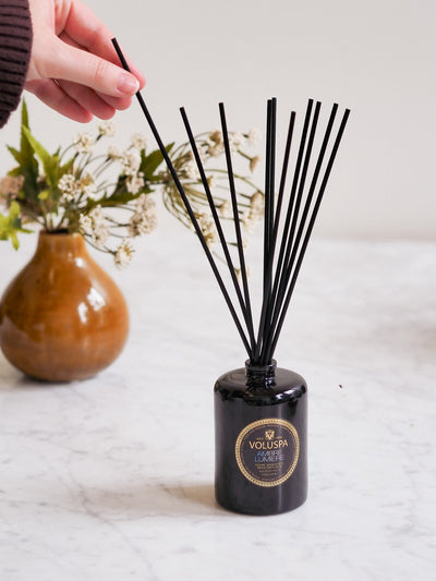 Ambre Lumiere Reed Diffuser - The Cross Decor & Design