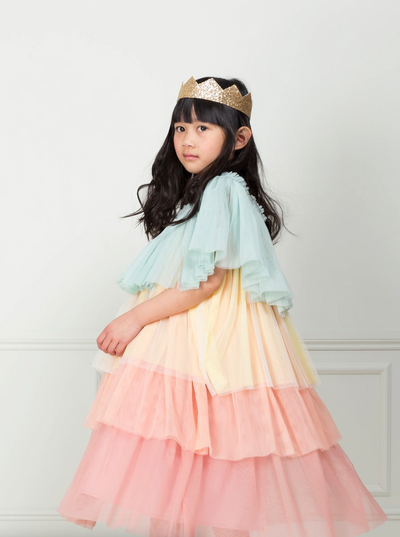 Rainbow Ruffle Princess Dress Up 3-4 Years - The Cross Decor & Design