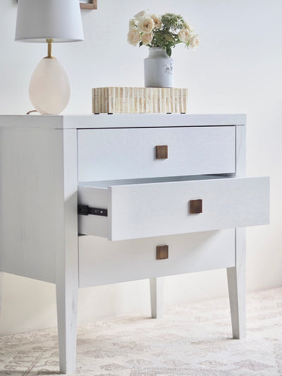 Grace 3 Drawer Nightstand - The Cross Decor & Design