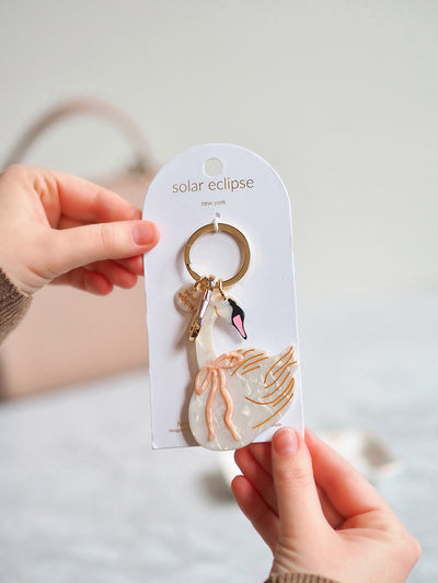 Bow Swan Bag Charm