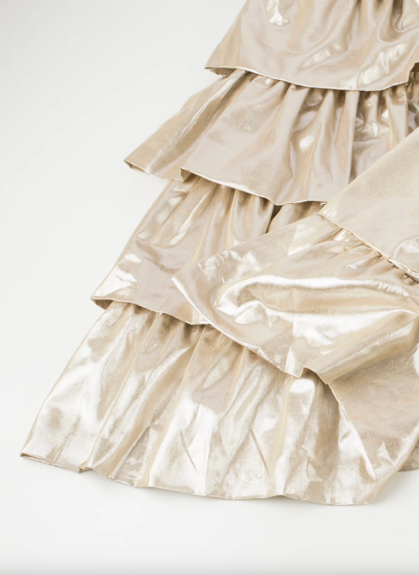 Gold Ruffle Cape - The Cross Decor & Design