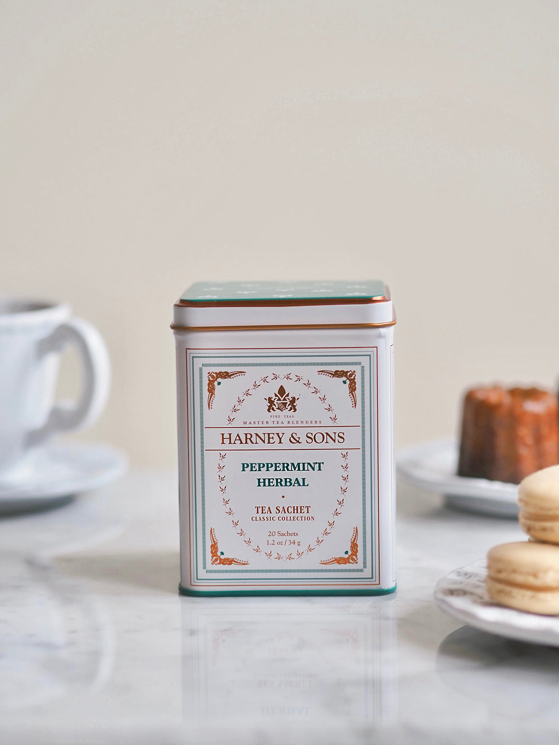 Peppermint Herbal Tea Tin - The Cross Decor & Design