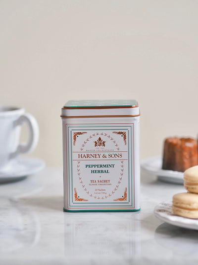 Peppermint Herbal Tea Tin - The Cross Decor & Design
