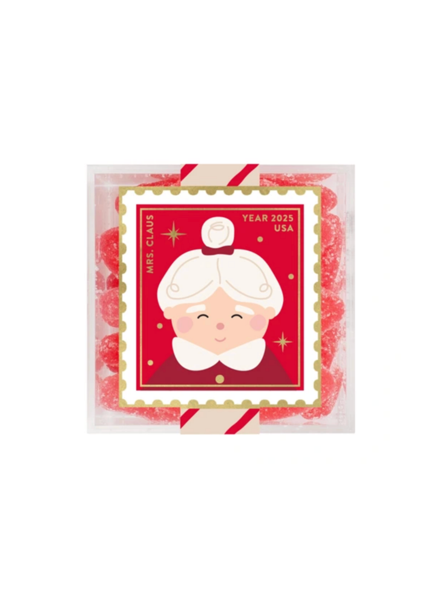 Mrs. Claus Mistletoe Kisses