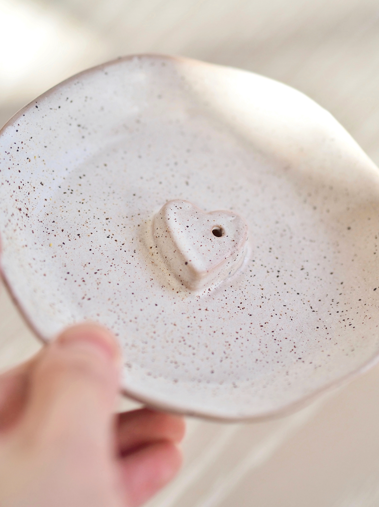 Heart Incense Dish - The Cross Decor & Design
