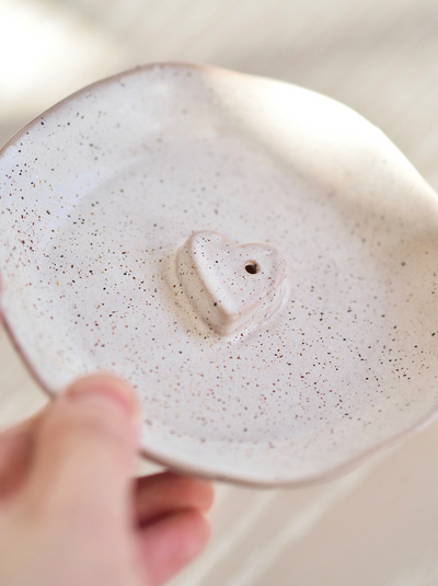 Heart Incense Dish - The Cross Decor & Design