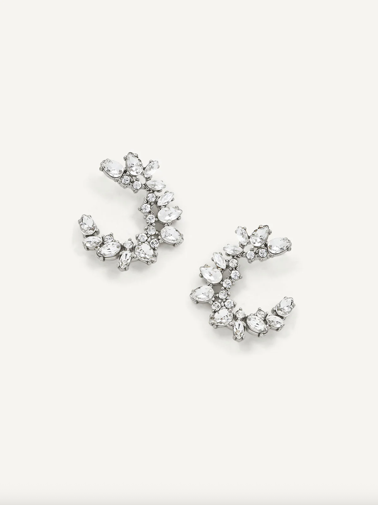 Lupe Crescent Studs - The Cross Decor & Design