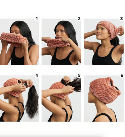 Extra Wide Spa Headband | Dusty Rose - The Cross Decor & Design