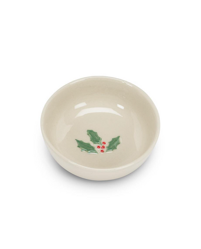 Holly Pinch Bowl