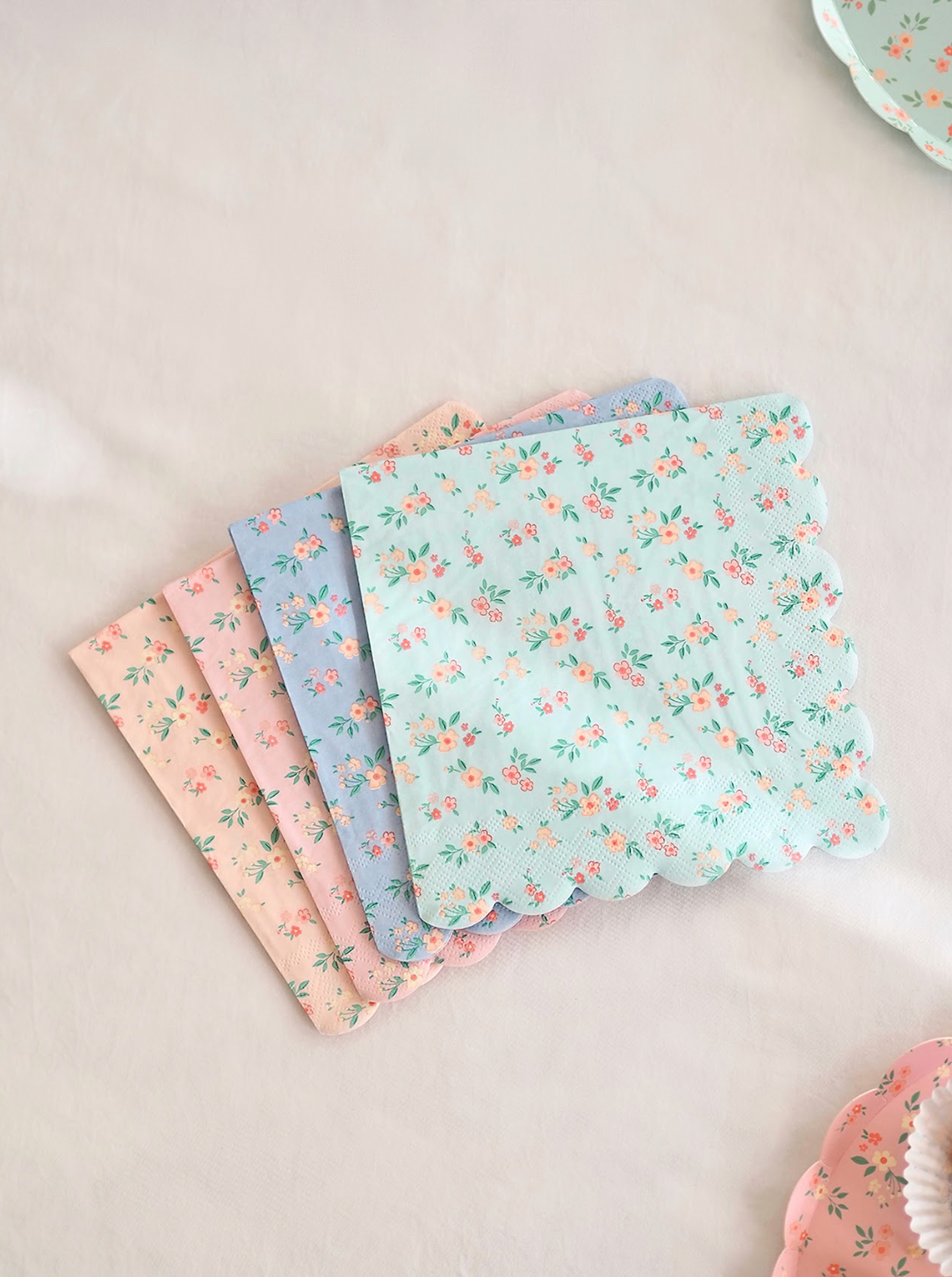 Vintage Ditsy Napkins - The Cross Decor & Design