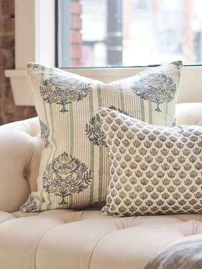 Pankri Azur Pillow | 22x22 - The Cross Decor & Design