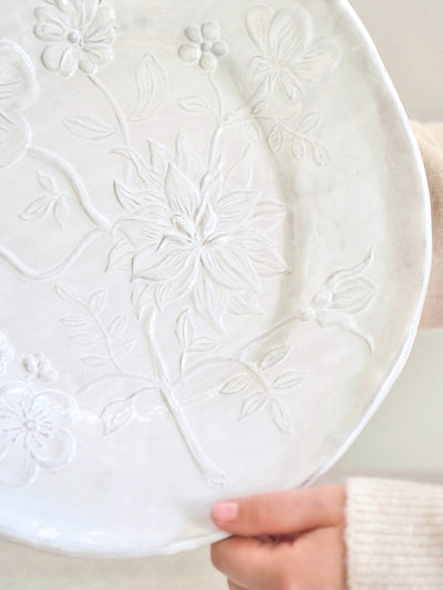 Bunch of Flowers Platter - The Cross Decor & Design