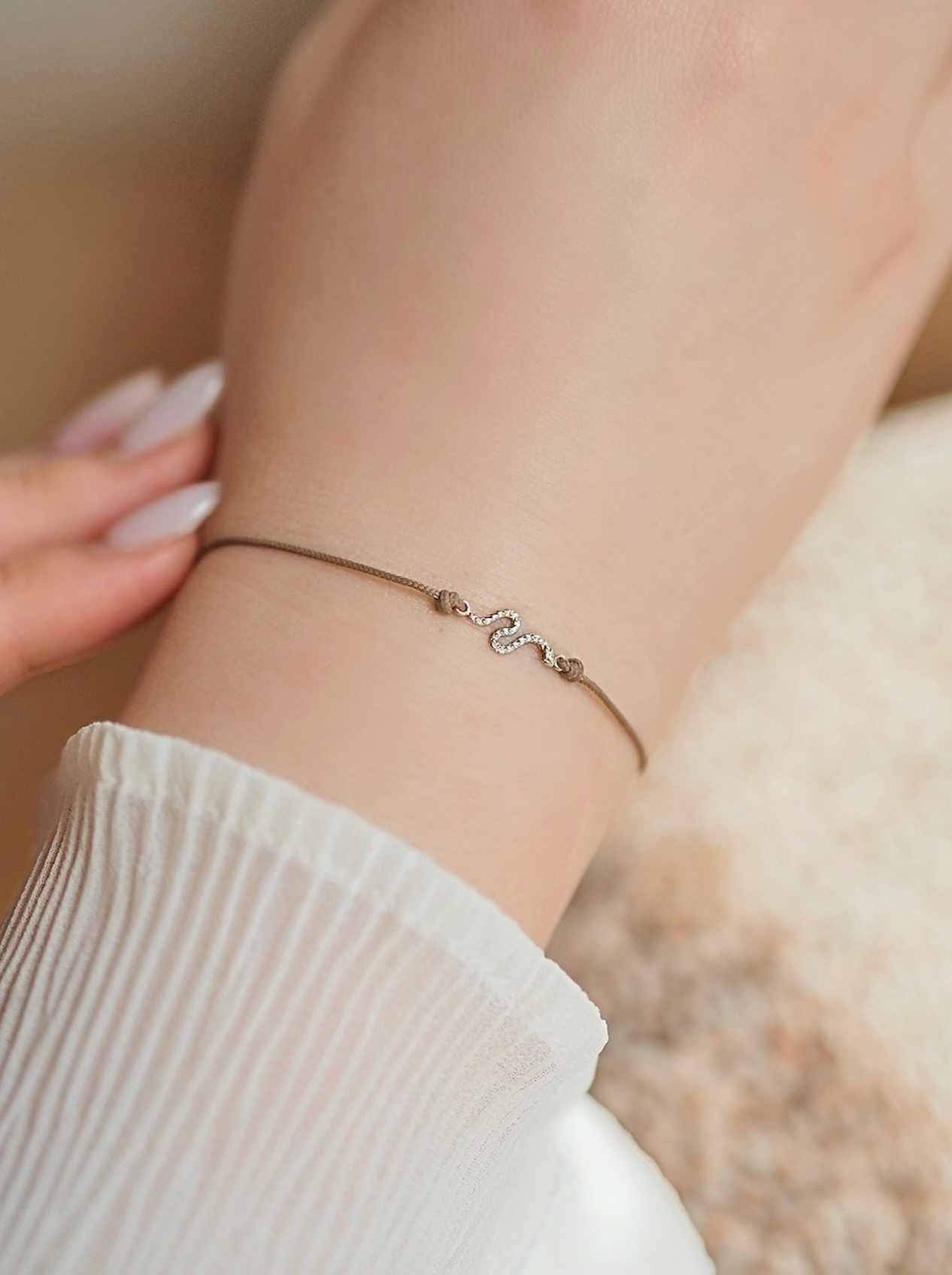 Serpent Cord Bracelet - The Cross Decor & Design