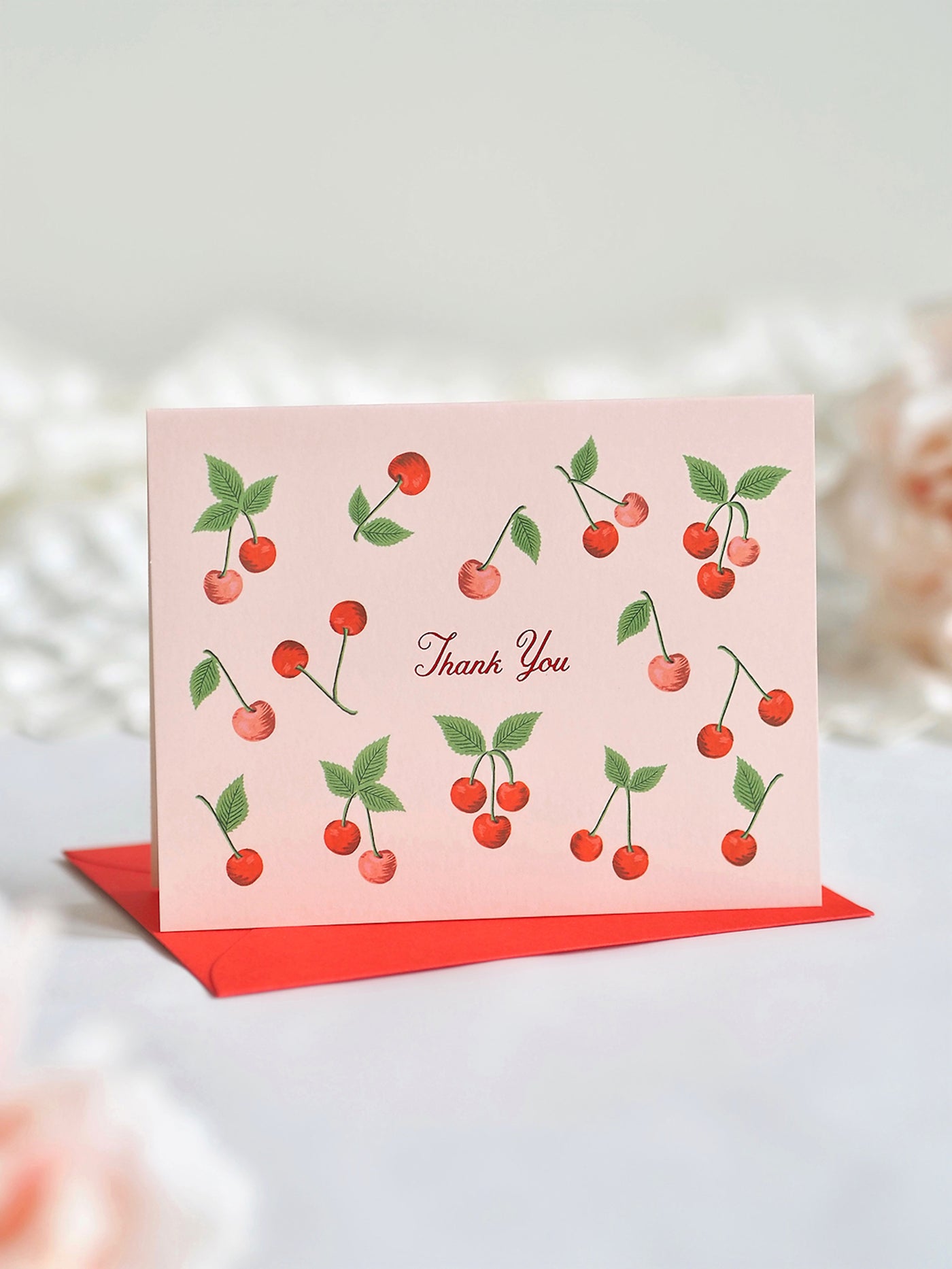 Cherries Thank You Card - The Cross Decor & Design