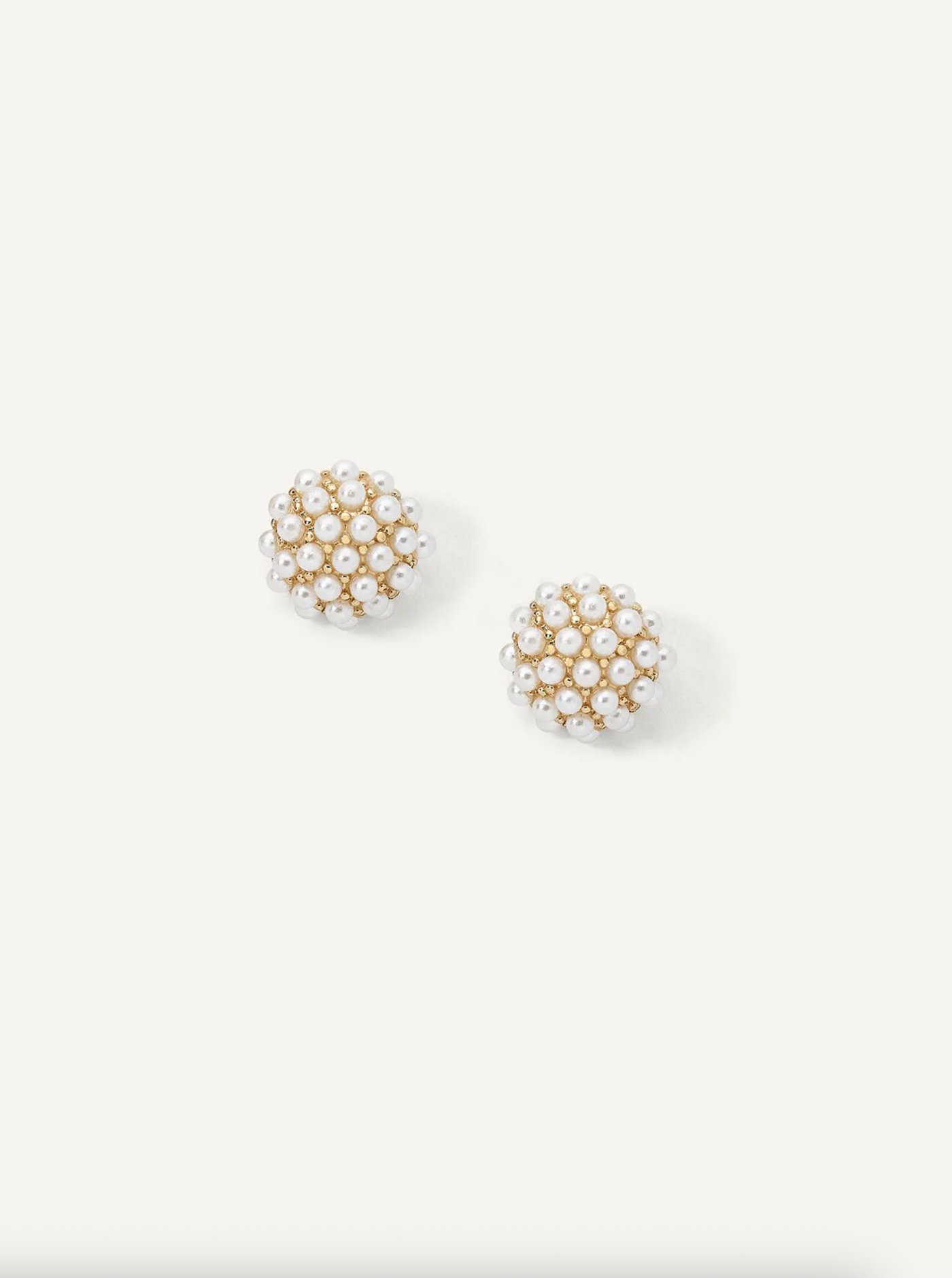 Mini Pearl Pave Studs