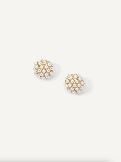 Mini Pearl Pave Studs