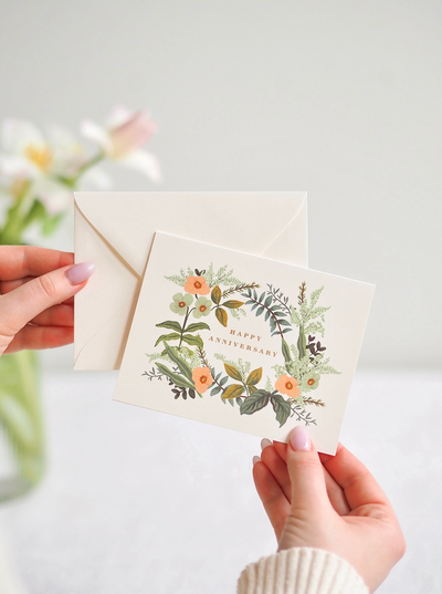 Anniversary Bouquet Card - The Cross Decor & Design