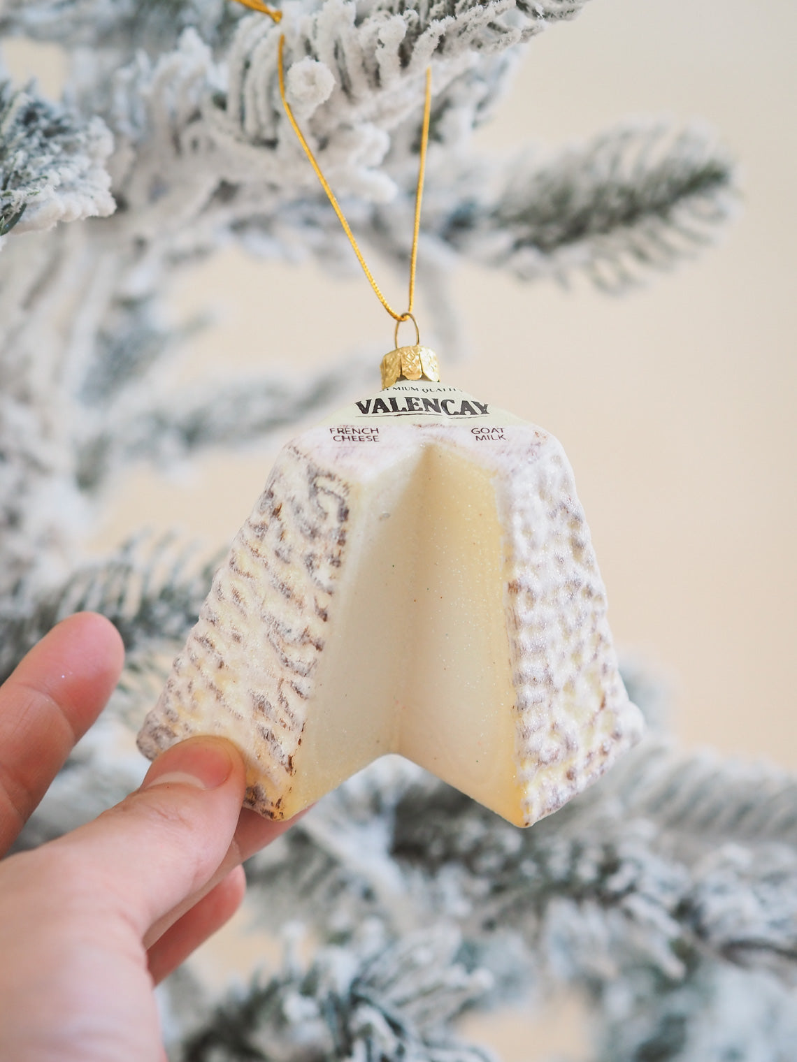 Valencay Cheese Ornament