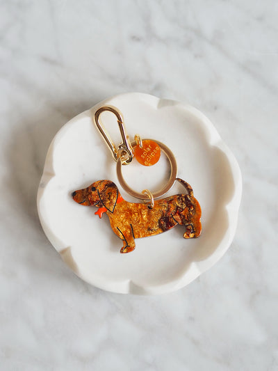 Dachshund Dog Bag Charm