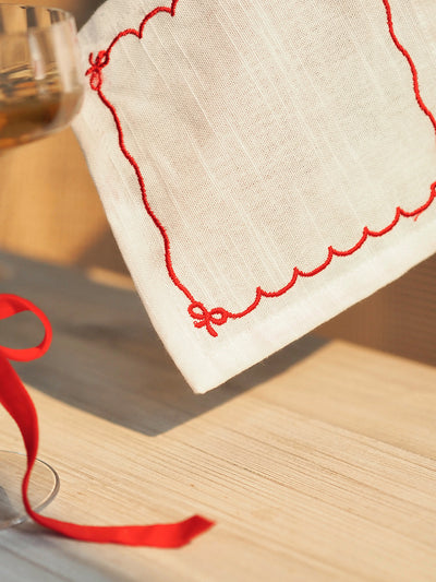 Bowtique Cocktail Napkin